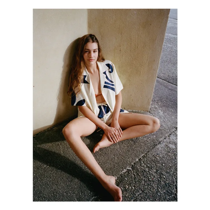 Short Dakota Soie | Ecru- Image produit n°9