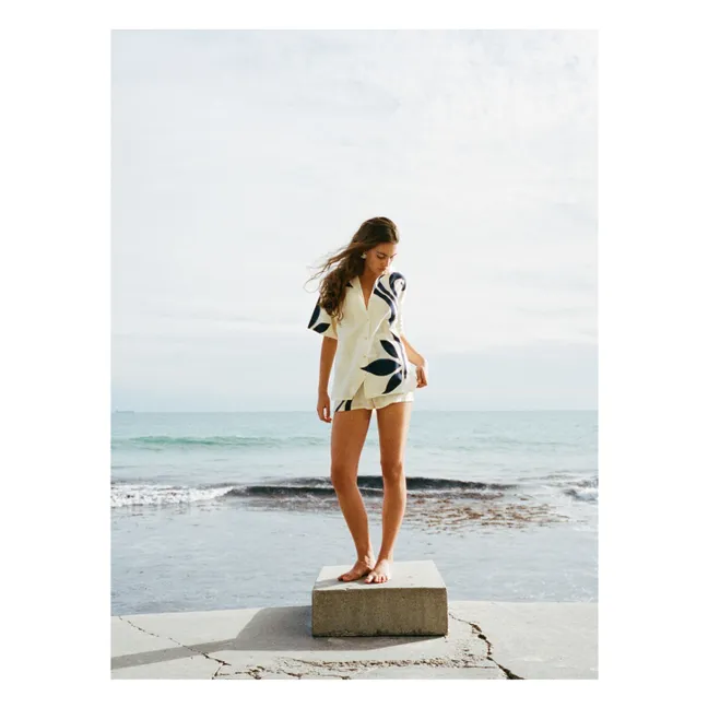 Chemise Margot Soie | Ecru