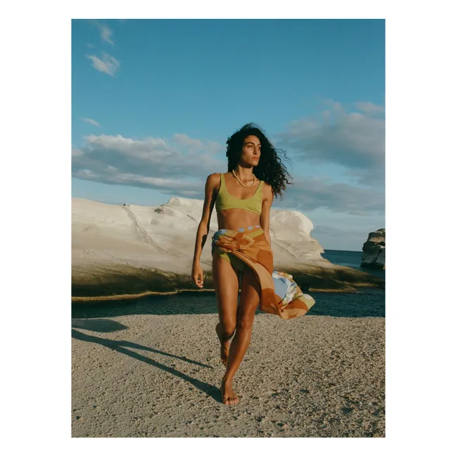 Pareo cuadrado | Azul