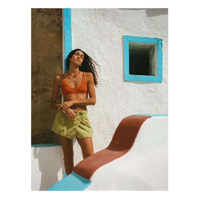 Haut de Maillot Flo | Terracotta