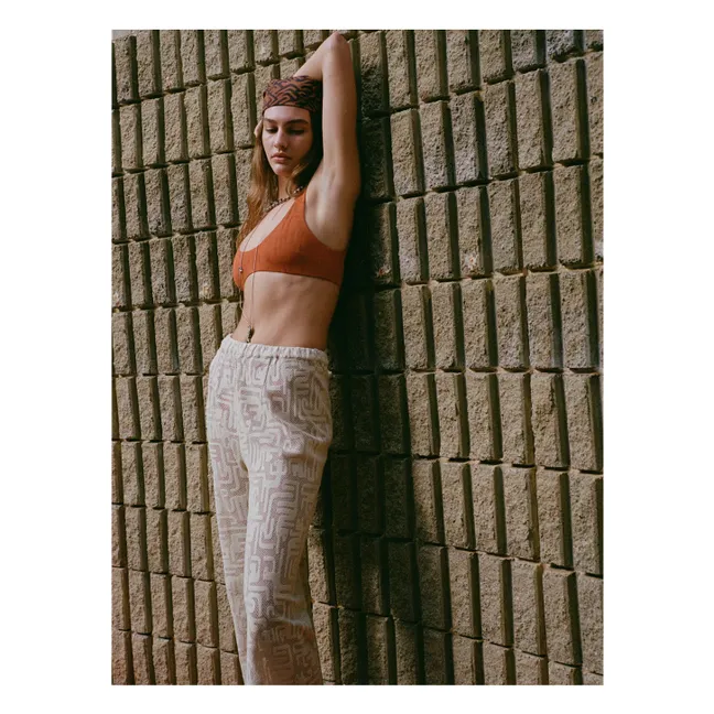 Haut de Maillot Flo | Terracotta