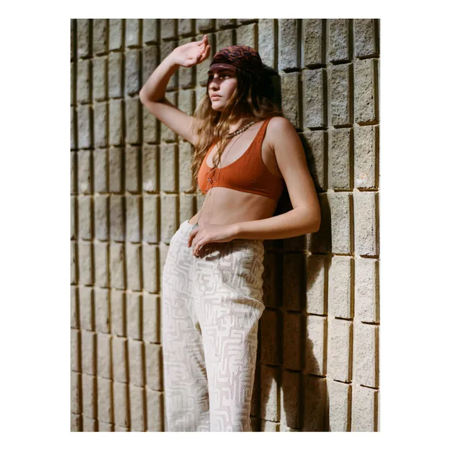 Camiseta Flo Jersey | Terracotta