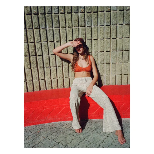 Camiseta Flo Jersey | Terracotta