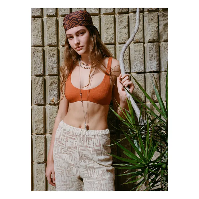 Camiseta Flo Jersey | Terracotta