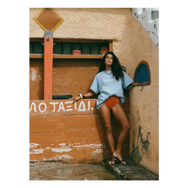 Camiseta Le Marché | Azul