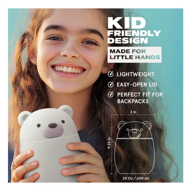 Boîte repas isotherme Ours Blanc