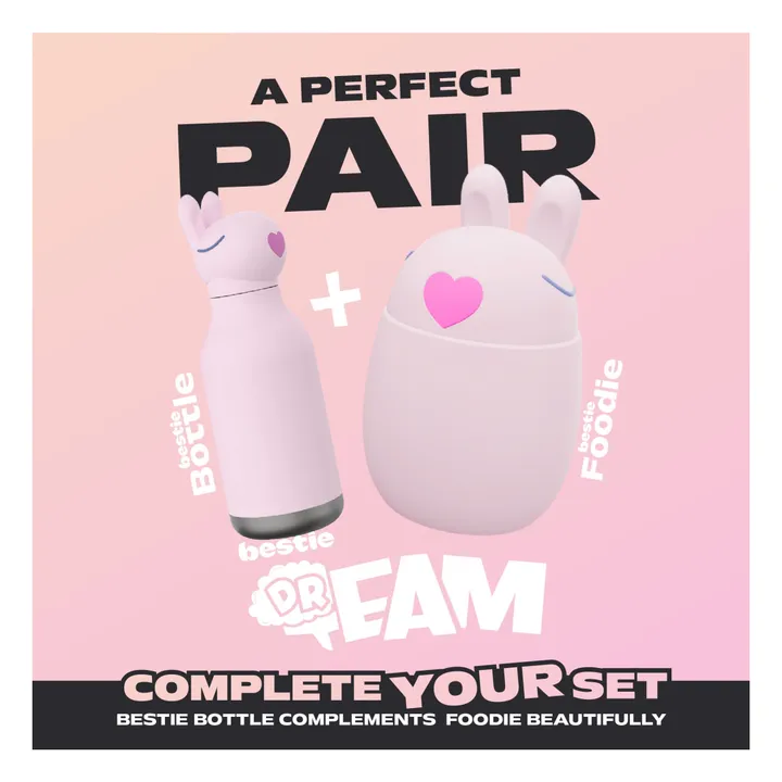 Boîte repas isotherme Lapin | Rose pâle- Image produit n°5