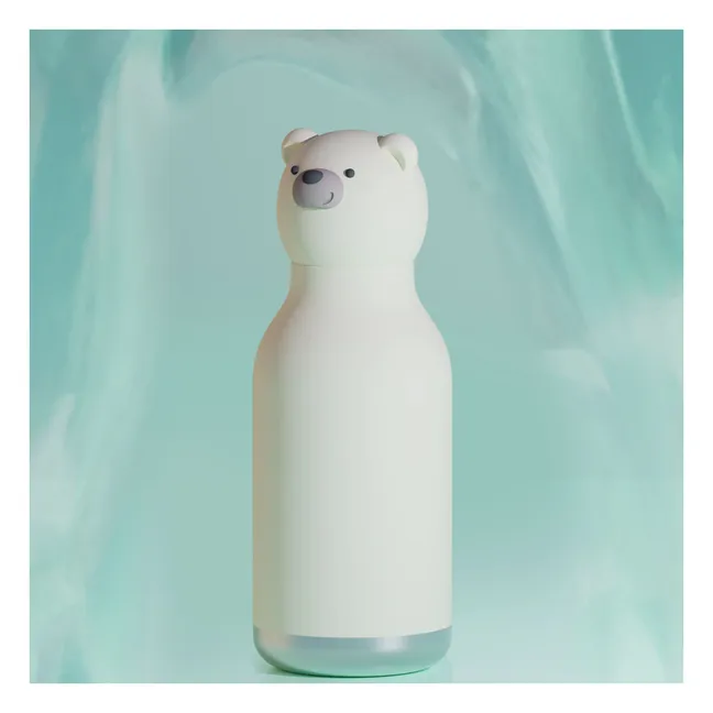 Gourde en inox Ours Blanc