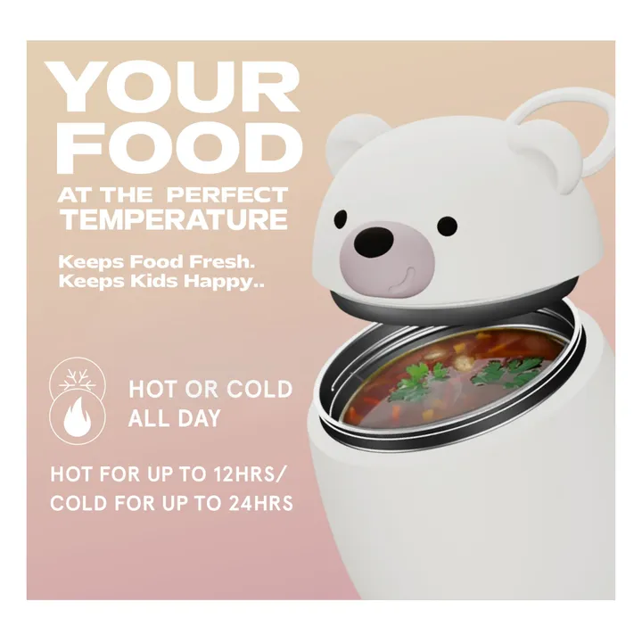 Boîte repas isotherme Ours Blanc- Image produit n°5