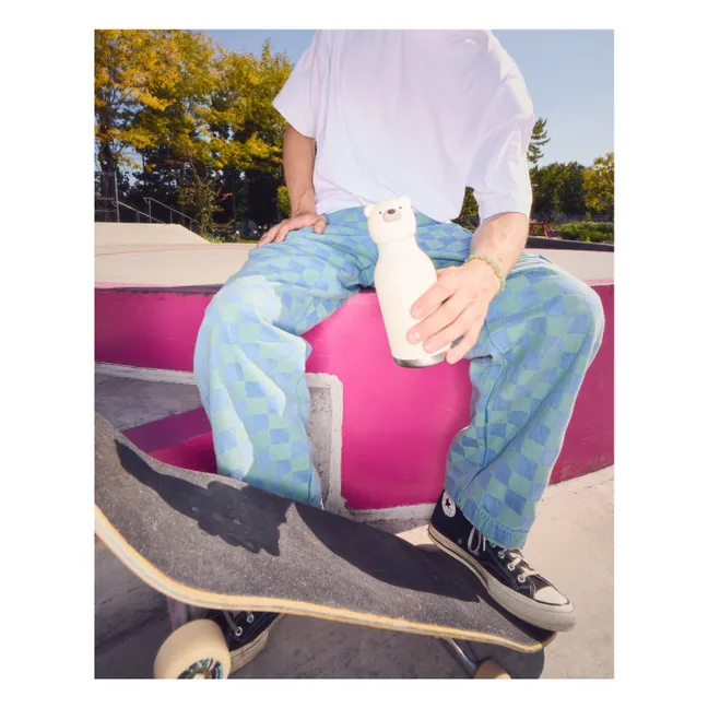 Gourde en inox Ours Blanc