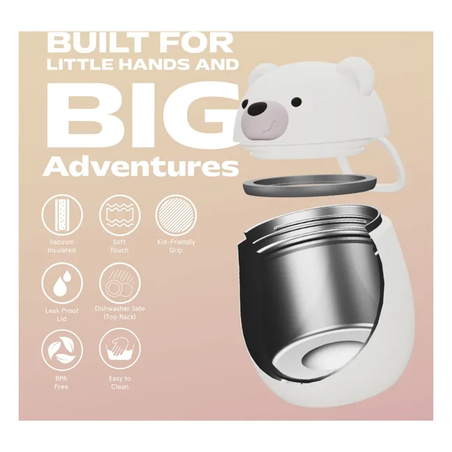 Boîte repas isotherme Ours Blanc