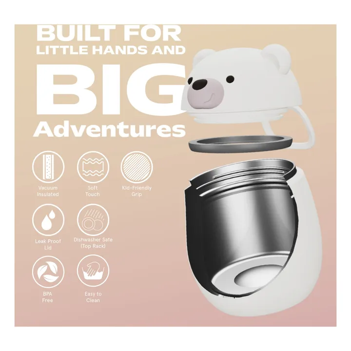 Boîte repas isotherme Ours Blanc- Image produit n°6