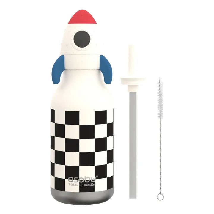 Gourde en inox Fusée- Image produit n°3
