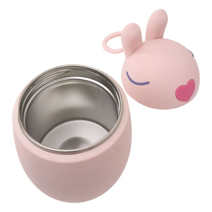 Boîte repas isotherme Lapin | Rose pâle- Image produit n°3