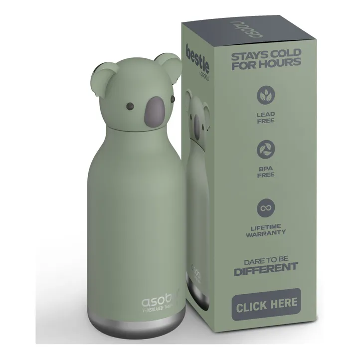 Gourde en inox Koala | Gris- Image produit n°3