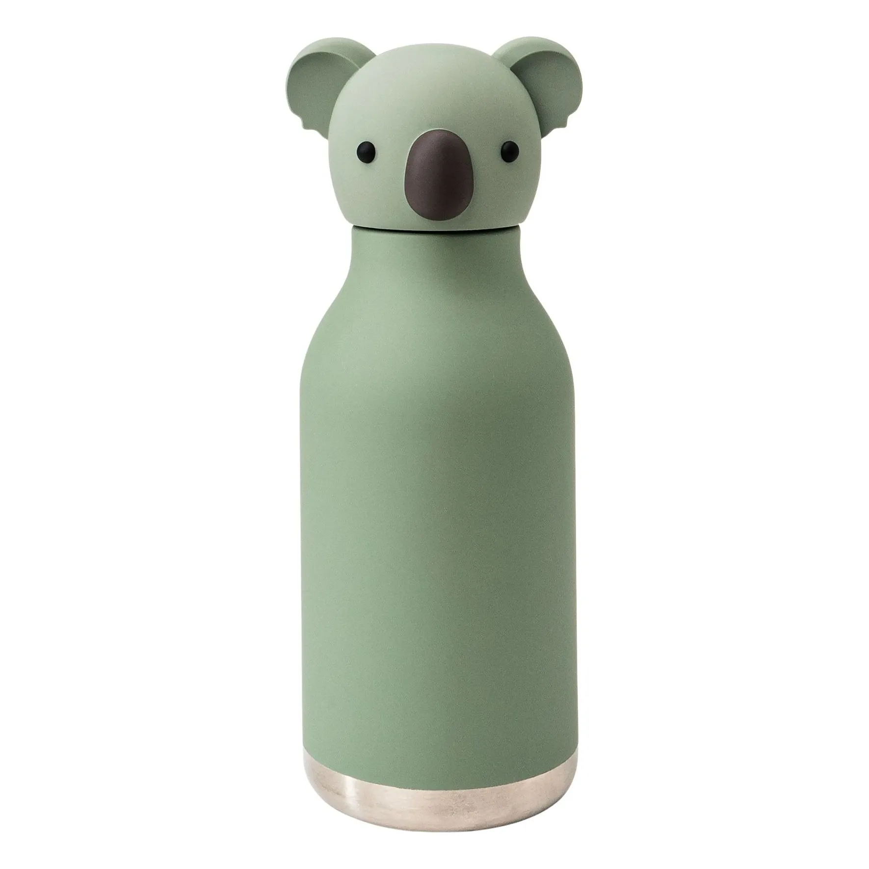 Asobu Grey Koala Stainless Steel Water Bottle