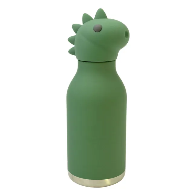 Gourde en inox Dinosaure | Vert