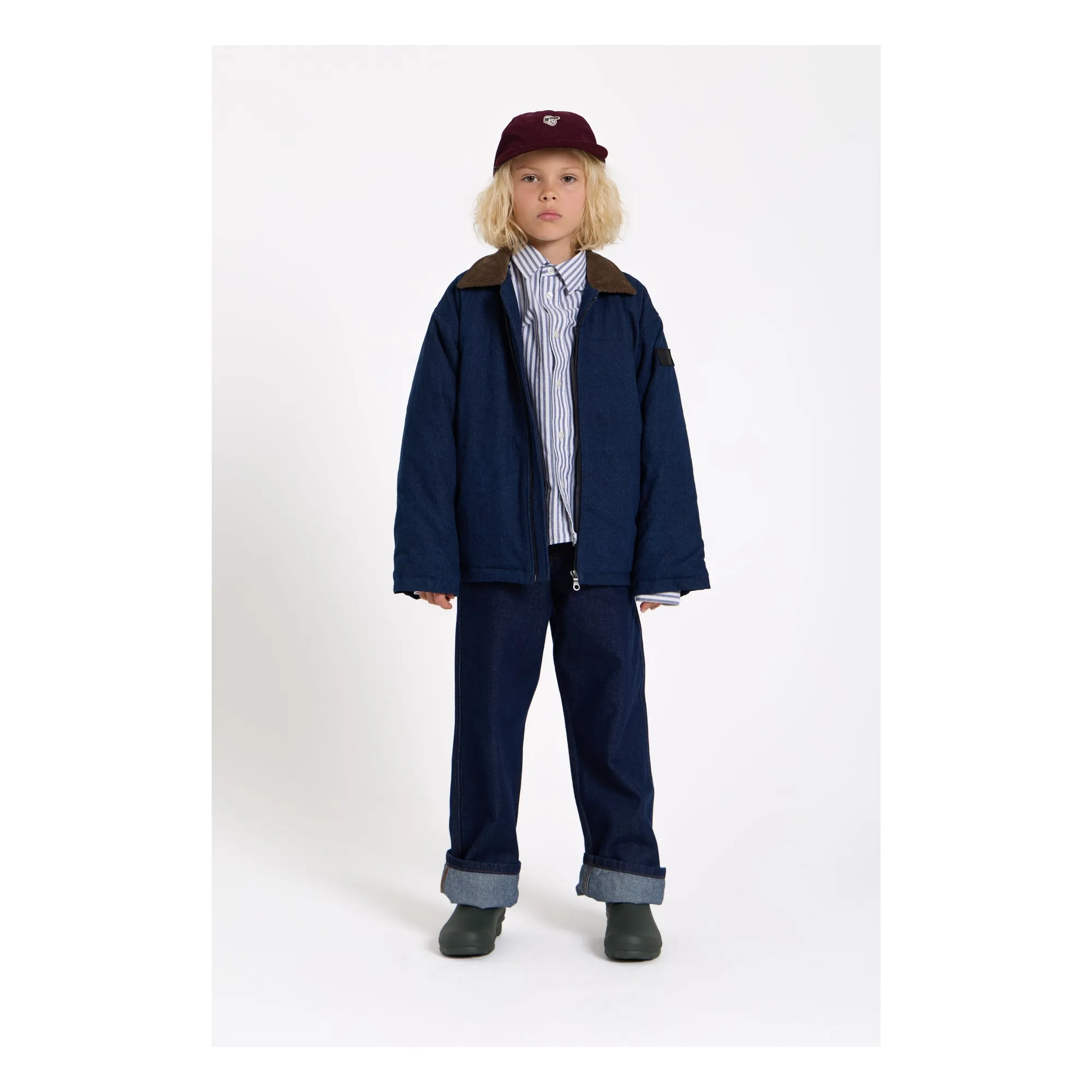 Jean Large Hank | Denim brut- Image produit n°1
