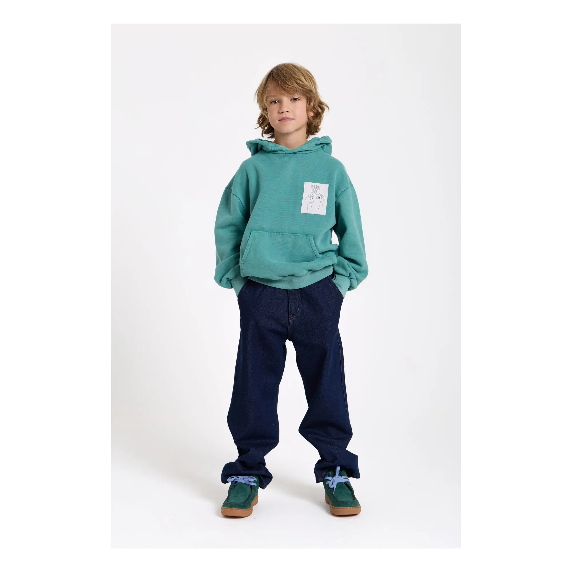 Jean Large Hank | Denim brut- Image produit n°11