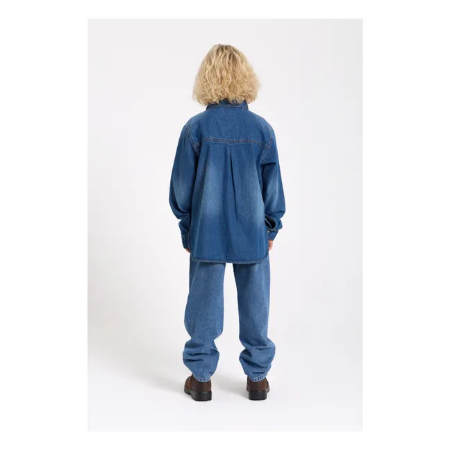 Jean Large Hostin | Bleu jean