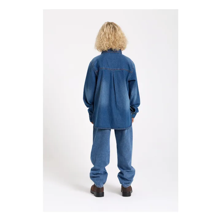 Jean Large Hostin | Bleu jean- Image produit n°7