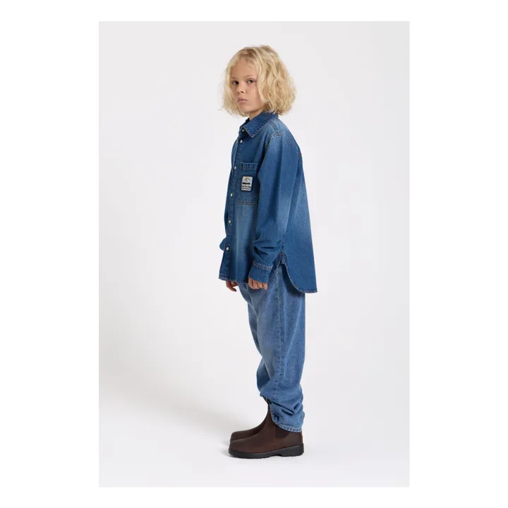 Jean Large Hostin | Bleu jean- Image produit n°6