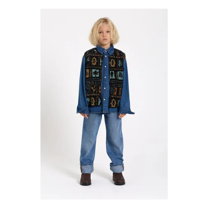 Jean Large Hostin | Bleu jean- Image produit n°4