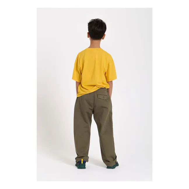 T-shirt King Coton Bio | Jaune