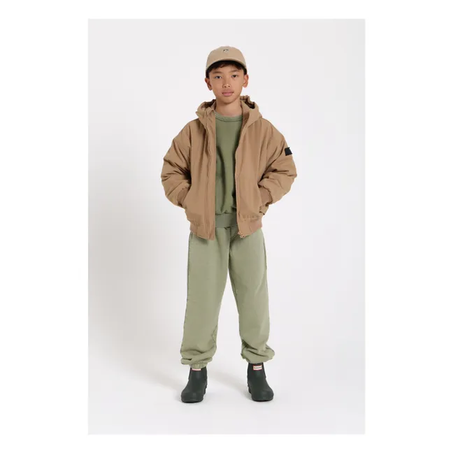 Jogger de carrera Algodón orgánico | Verde Kaki