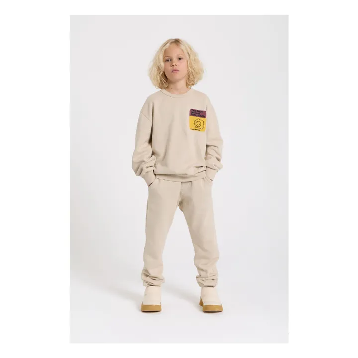 Jogger Run Coton Bio | Naturel- Image produit n°1