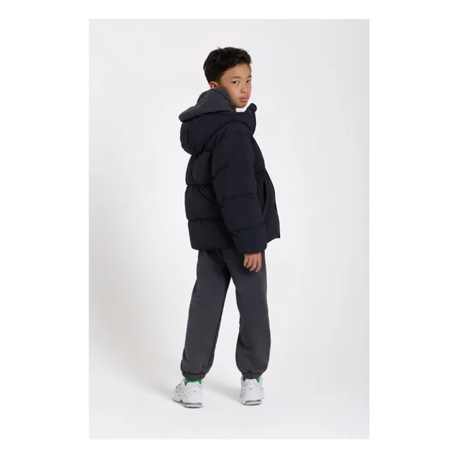 Jogger de carrera Algodón orgánico | Negro