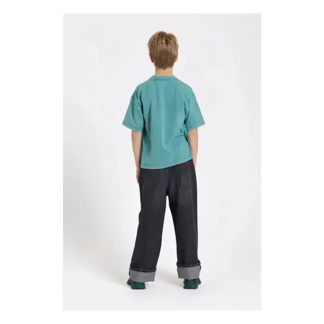 King T-shirt Organic cotton | Green