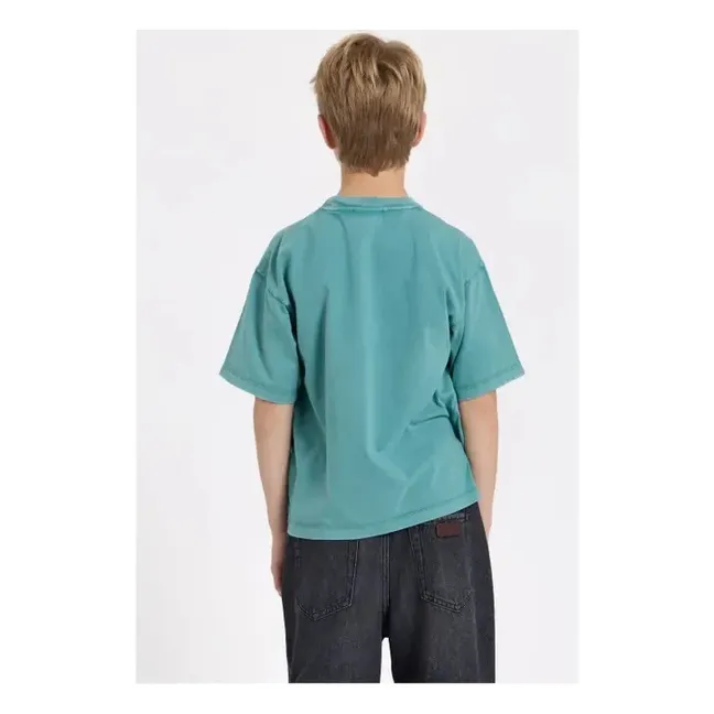 King T-shirt Organic cotton | Green