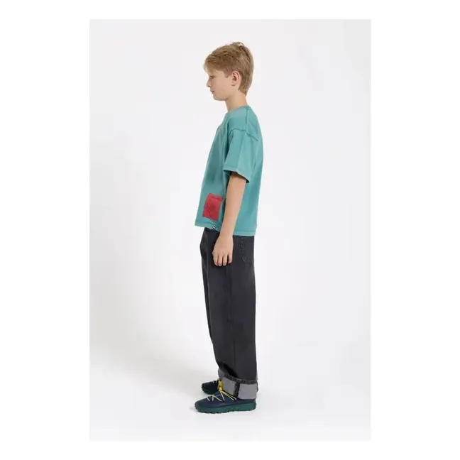 King T-shirt Organic cotton | Green