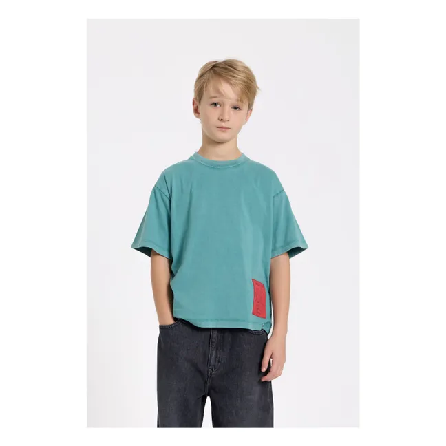 Camiseta King de algodón ecológico | Verde