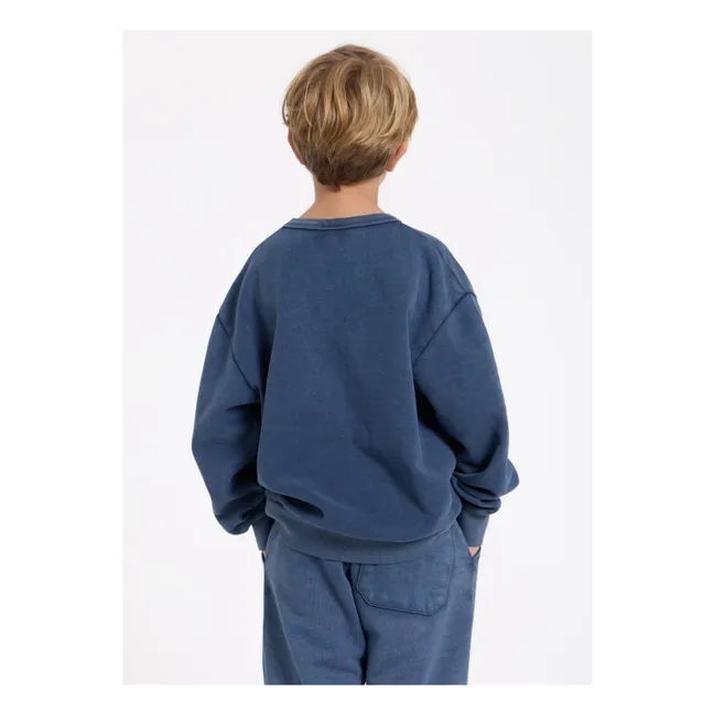 Jogger Run in cotone biologico | Blu marino