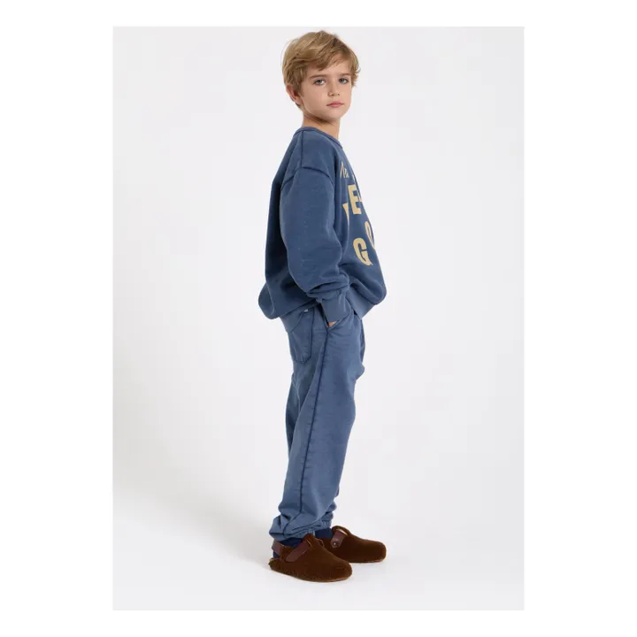 Jogger Run Coton Bio | Bleu marine- Image produit n°2