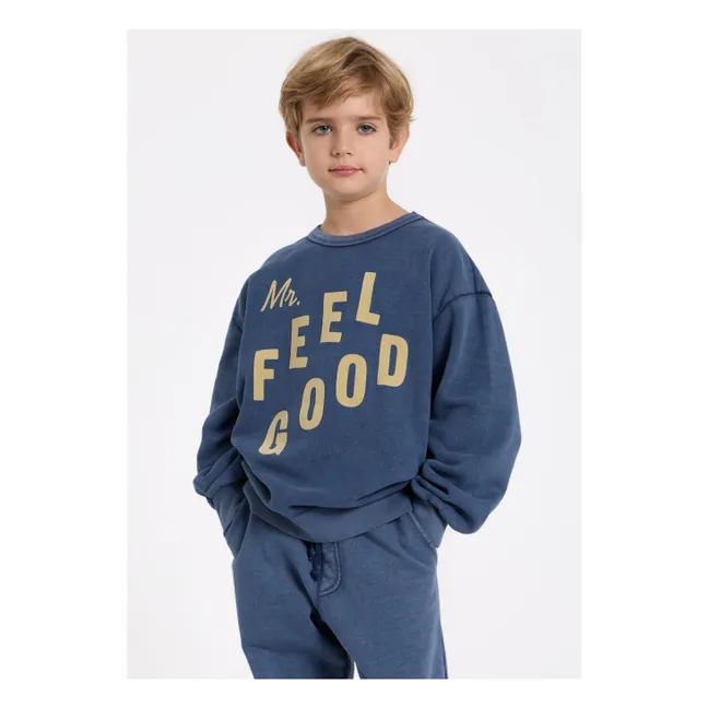 Jogger Run in cotone biologico | Blu marino