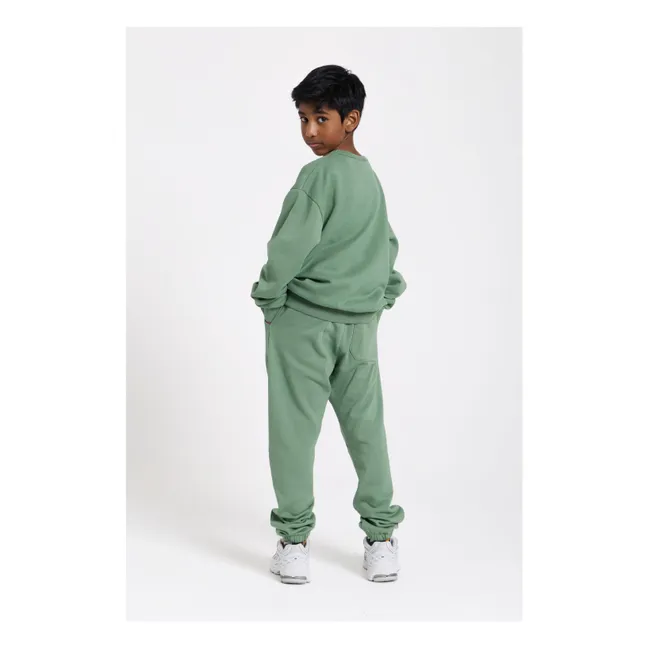 Jogger de algodón orgánico Rush | Verde Kaki