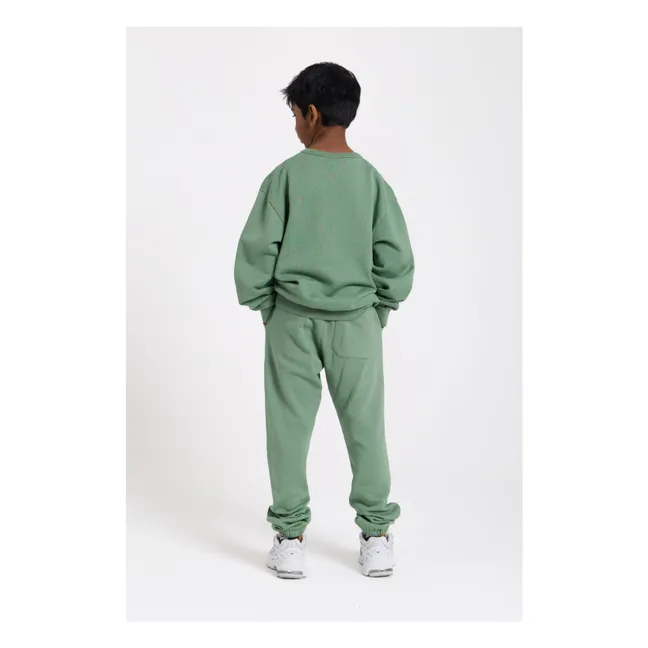Jogger de algodón orgánico Rush | Verde Kaki