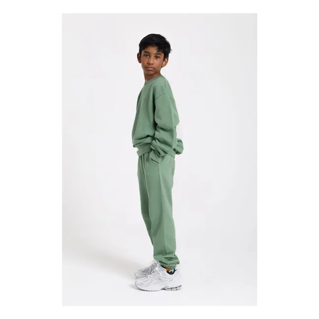 Jogger de algodón orgánico Rush | Verde Kaki