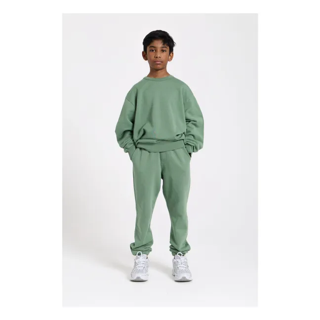 Jogger de algodón orgánico Rush | Verde Kaki