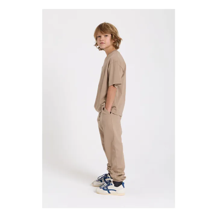 Jogger Rush Coton Bio | Taupe- Image produit n°2