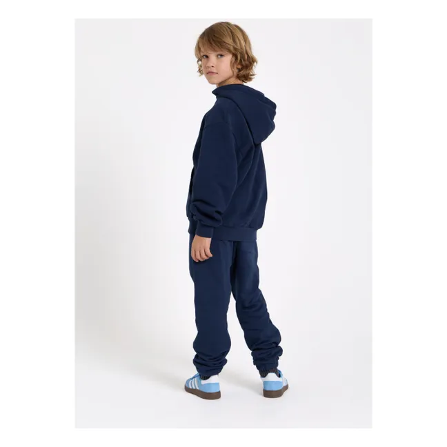 Jogger in cotone biologico Rush | Blu sbiadito