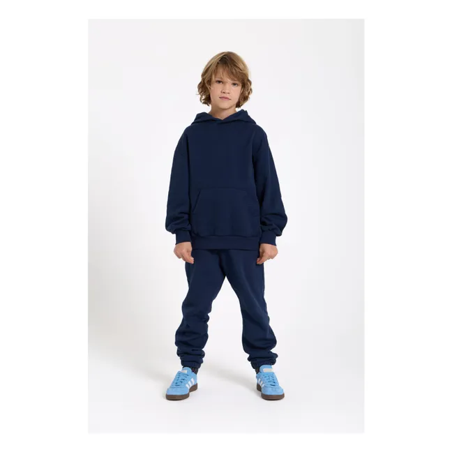 Noa organic cotton sweatshirt | Washed blue