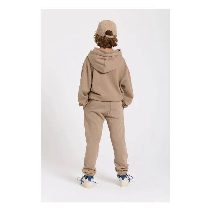 Sweat Noa Coton Bio | Taupe- Image produit n°9