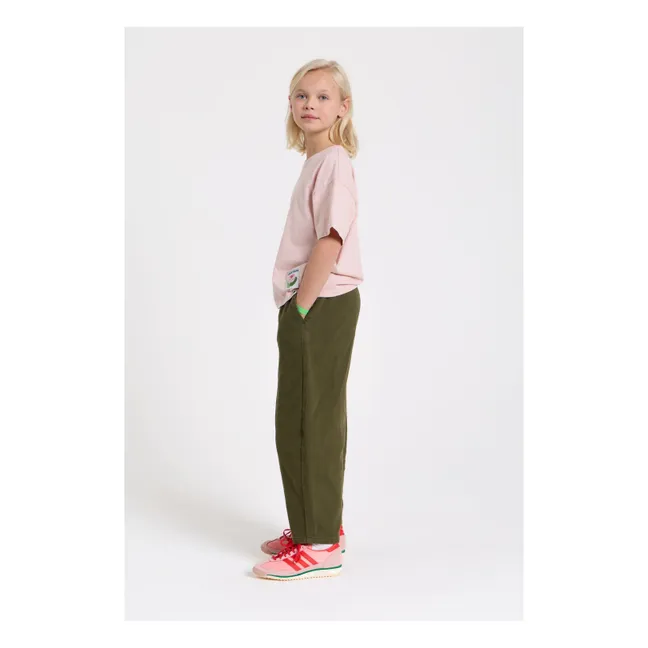 T-shirt Luna Coton Bio | Rose poudré