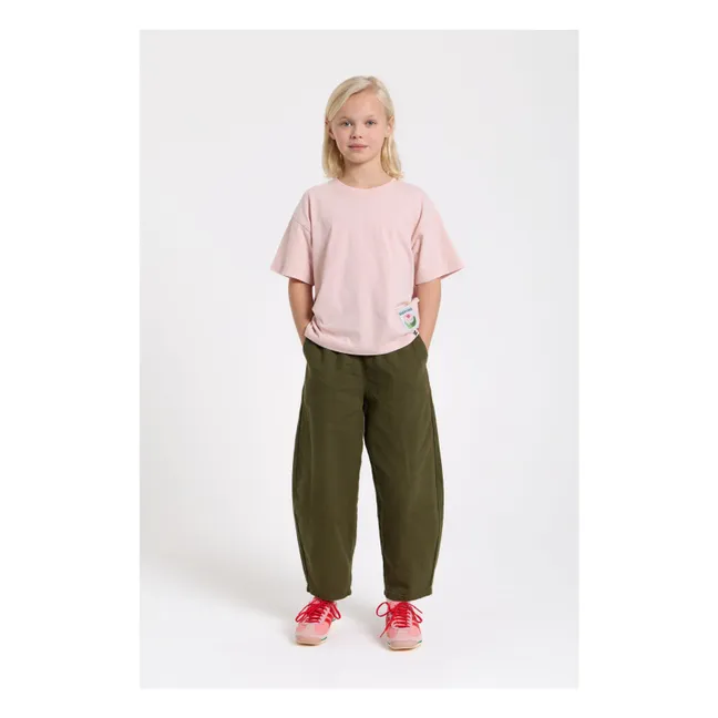 T-shirt Luna Coton Bio | Rose poudré