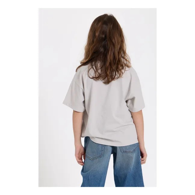 Camiseta Queen Algodón orgánico | Gris Perla