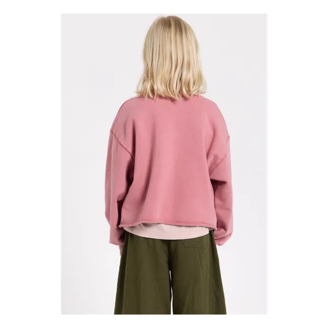Sweat Belmont Coton Bio | Rose